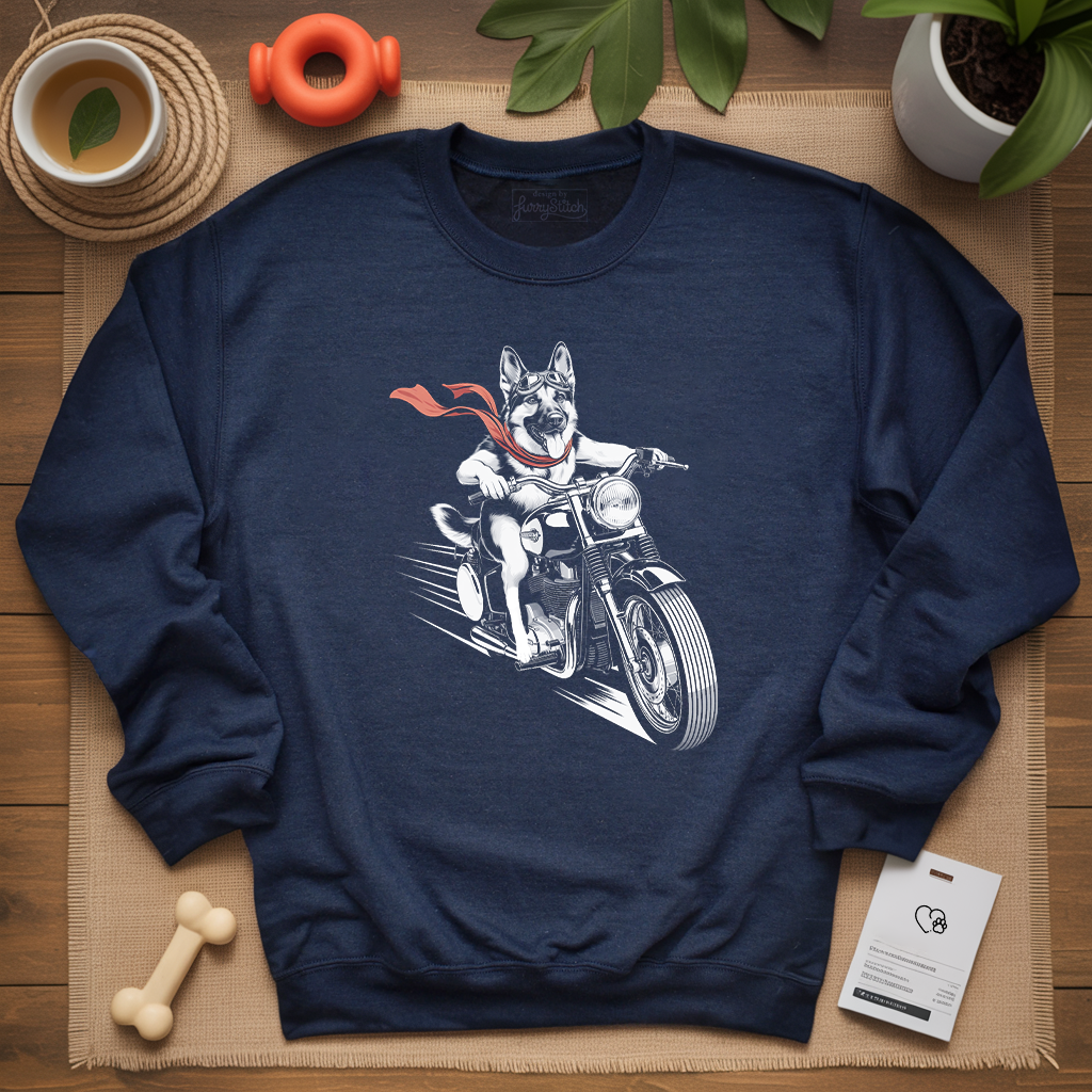Motorcycle Shepherd Sweatshirt