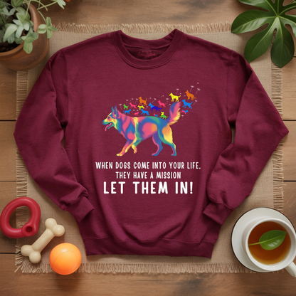 Colorful Shepherd Mission Sweatshirt