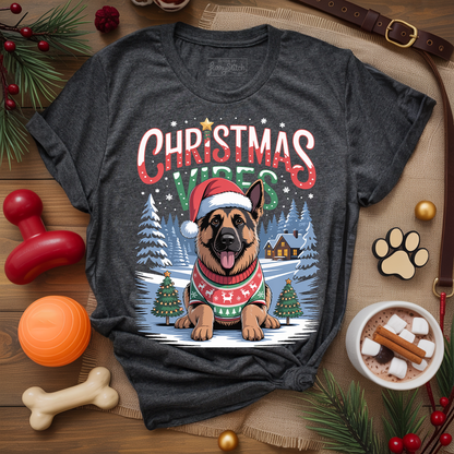 Christmas Vibes Shepherd T-shirt