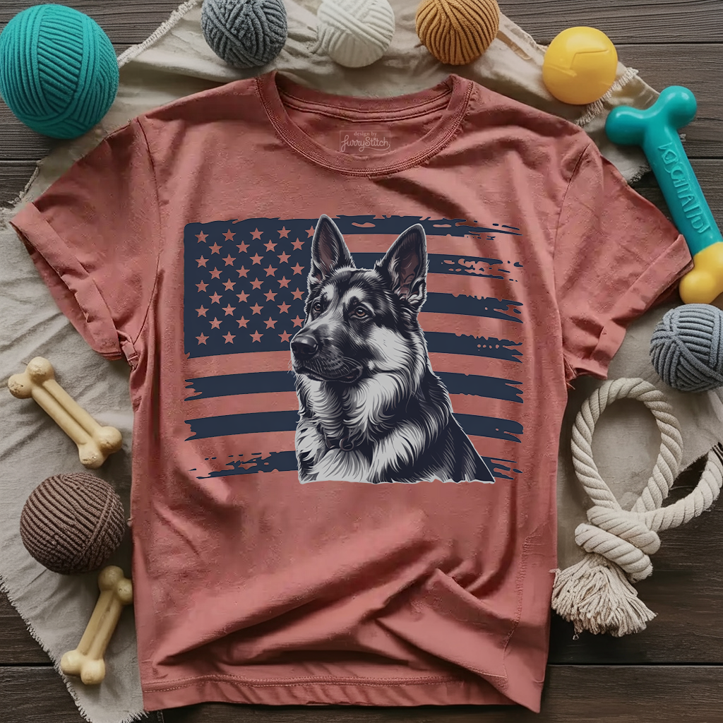 Patriotic Shepherd T-shirt