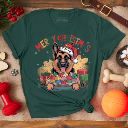 Merry Shepherdmas Cupcake T-shirt