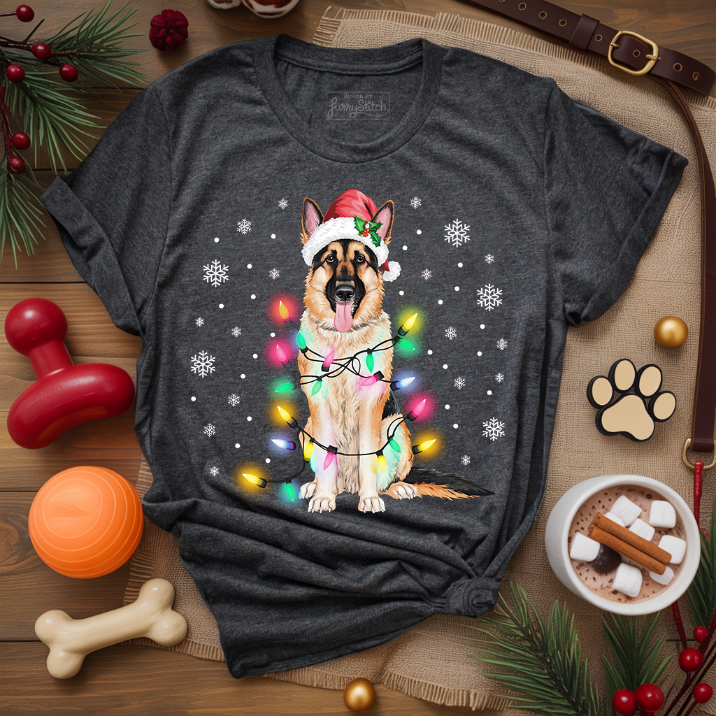 GSD Merry & Bright T-shirt