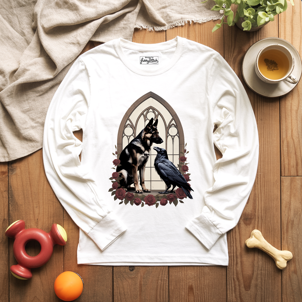 Gothic Shepherd Long Sleeve T-shirt