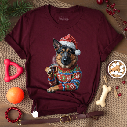 Cozy Christmas GSD T-shirt