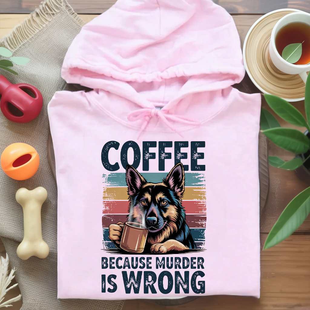 Coffee Shepherd Funny Hoodie
