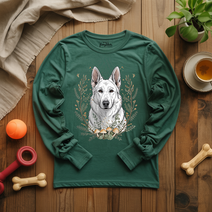 Bohemian White Shepherd Long Sleeve T-shirt
