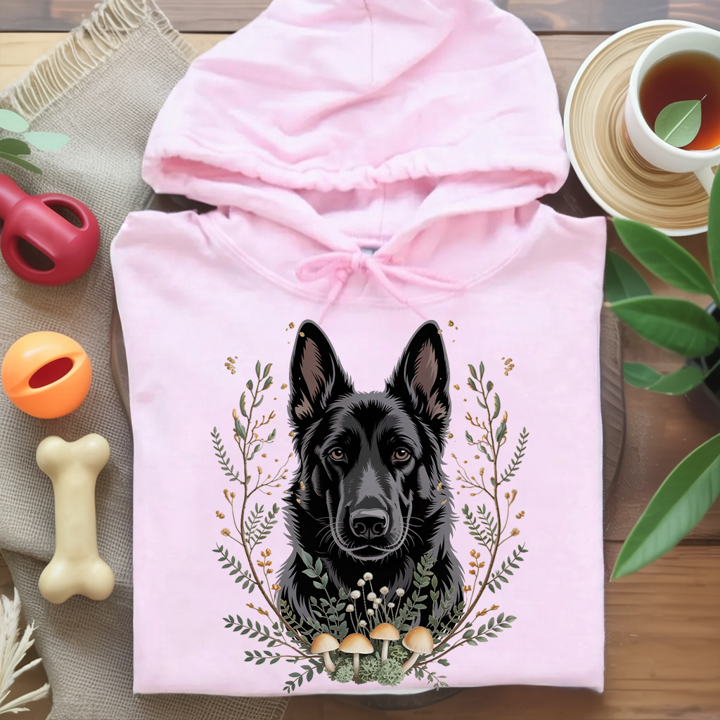 Bohemian Black Shepherd Hoodie