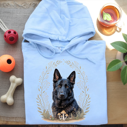 Bohemian Black Shepherd Hoodie