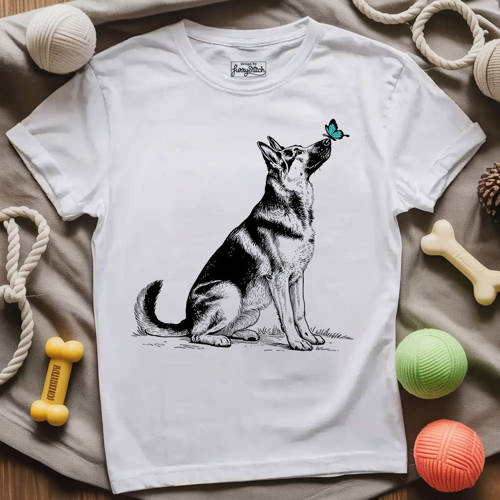 Shepherd Butterfly Kisses T-shirt