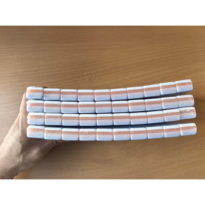 American Mahjong Set Light Purple Layered Design for Family Game Nights 160 Piece Pearlescent Acrylic Set with Storage Bag