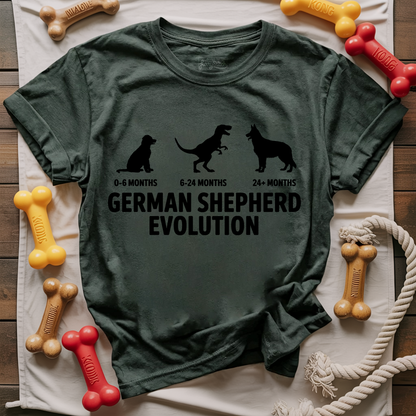 German Shepherd Evolution T-shirt