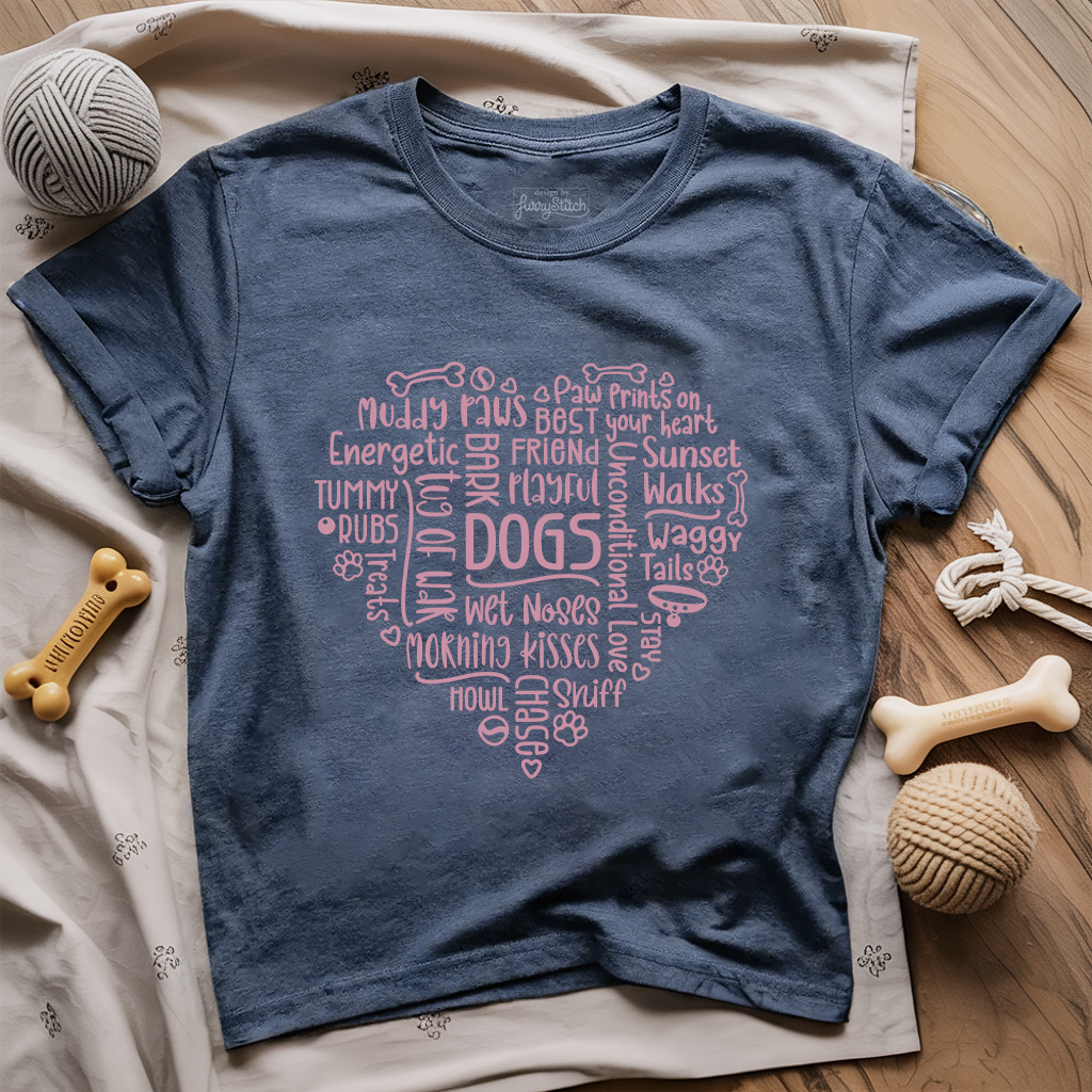 Heart of Dog Love T-shirt