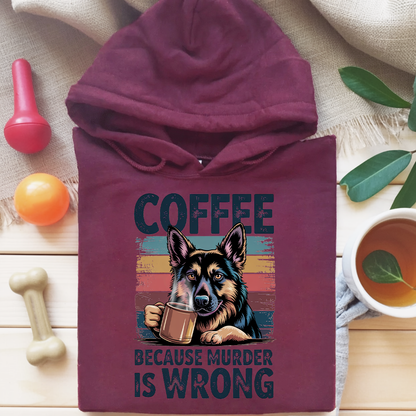 Coffee Shepherd Funny Hoodie