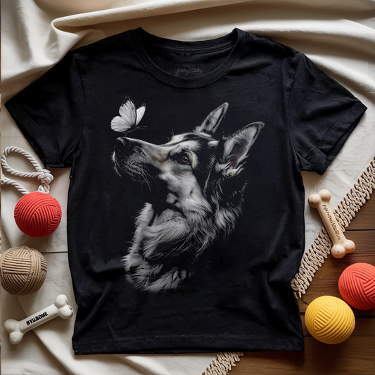 Butterfly Shepherd Silhouette T-shirt
