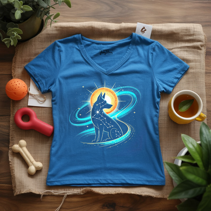 Shepherd of the Universe Lady V-Neck