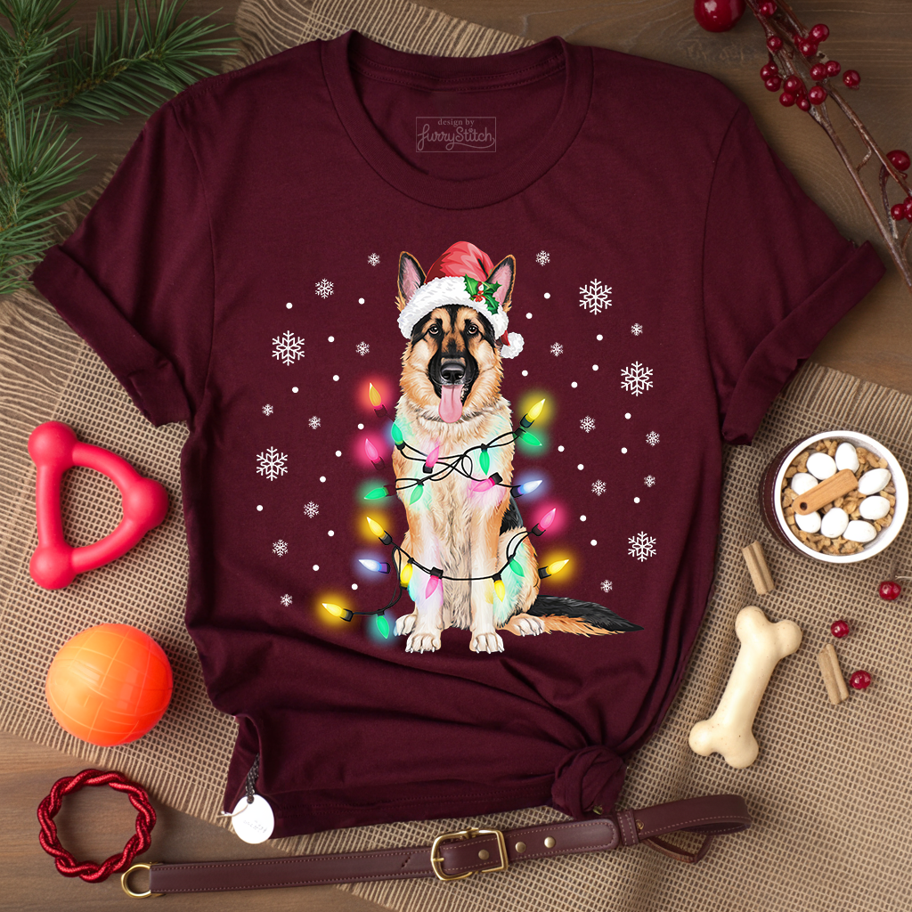 GSD Merry & Bright T-shirt