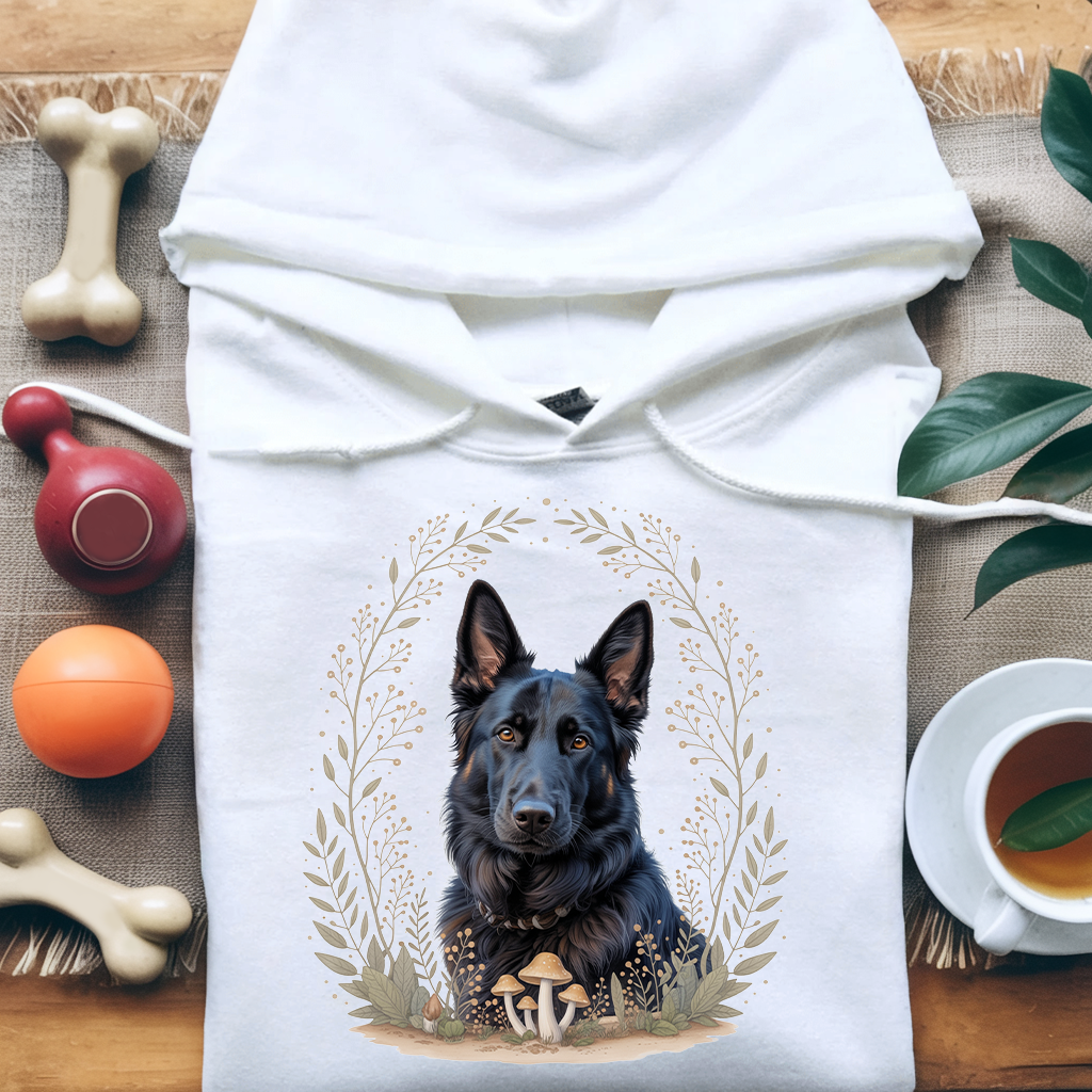 Bohemian Black Shepherd Hoodie