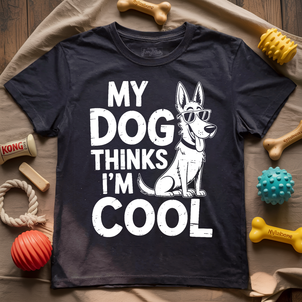 My Dog Thinks I'm Cool T-shirt