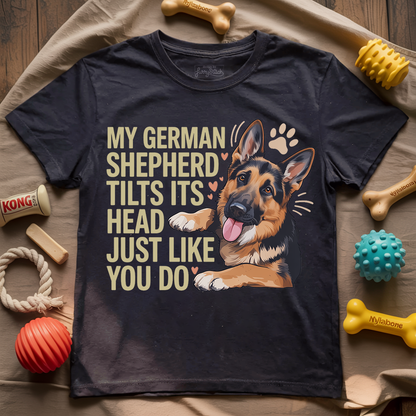 Tilts Its Head T-shirt