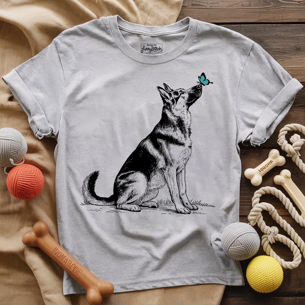 Shepherd Butterfly Kisses T-shirt