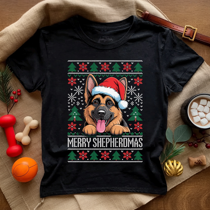 Shepherd Ugly Christmas T-shirt