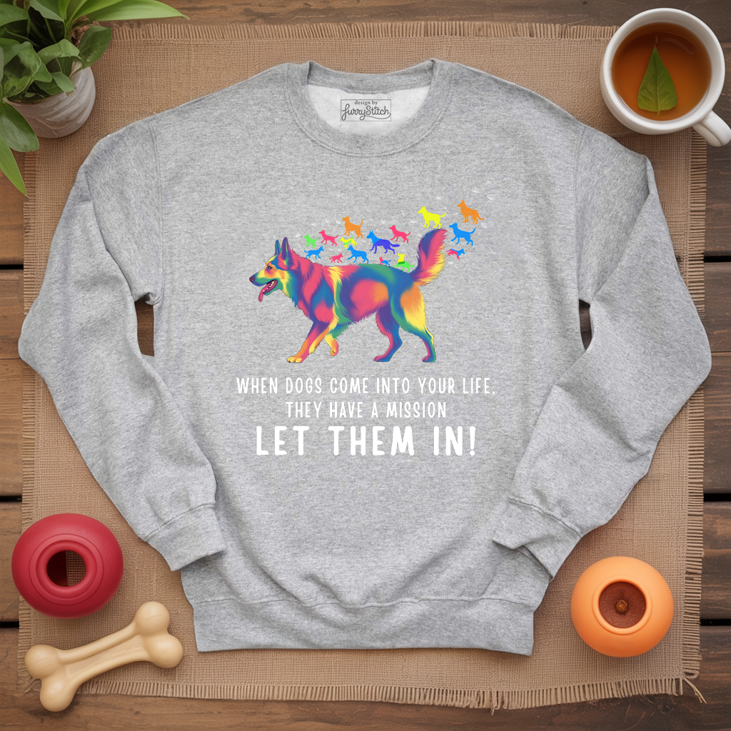 Colorful Shepherd Mission Sweatshirt