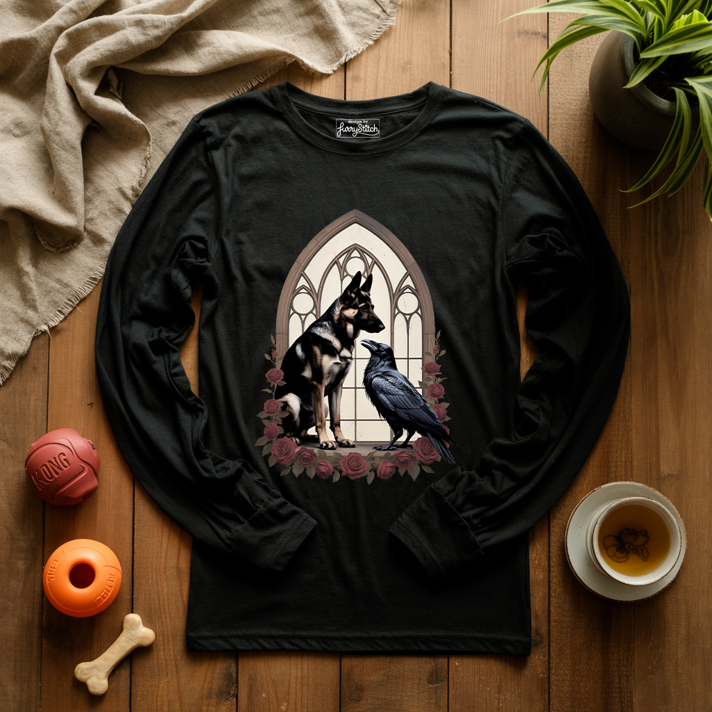 Gothic Shepherd Long Sleeve T-shirt