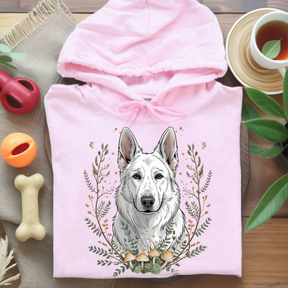 Bohemian White Shepherd Hoodie