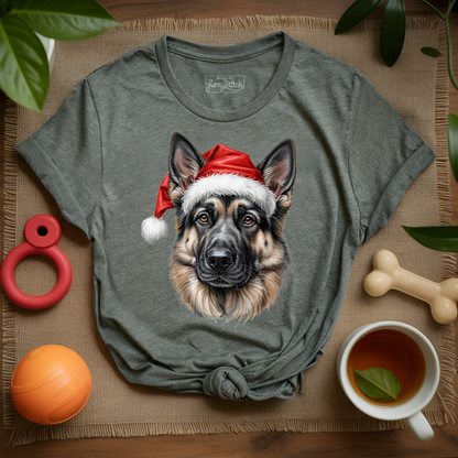 Merry German Shepherd T-shirt