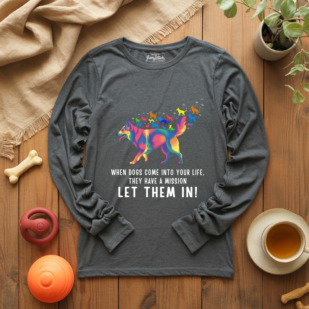 Colorful Shepherd Mission Long Sleeve T-shirt