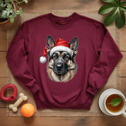 Merry German Shepherd Sweatshirt