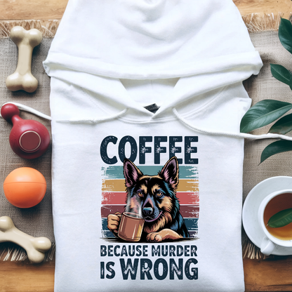 Coffee Shepherd Funny Hoodie