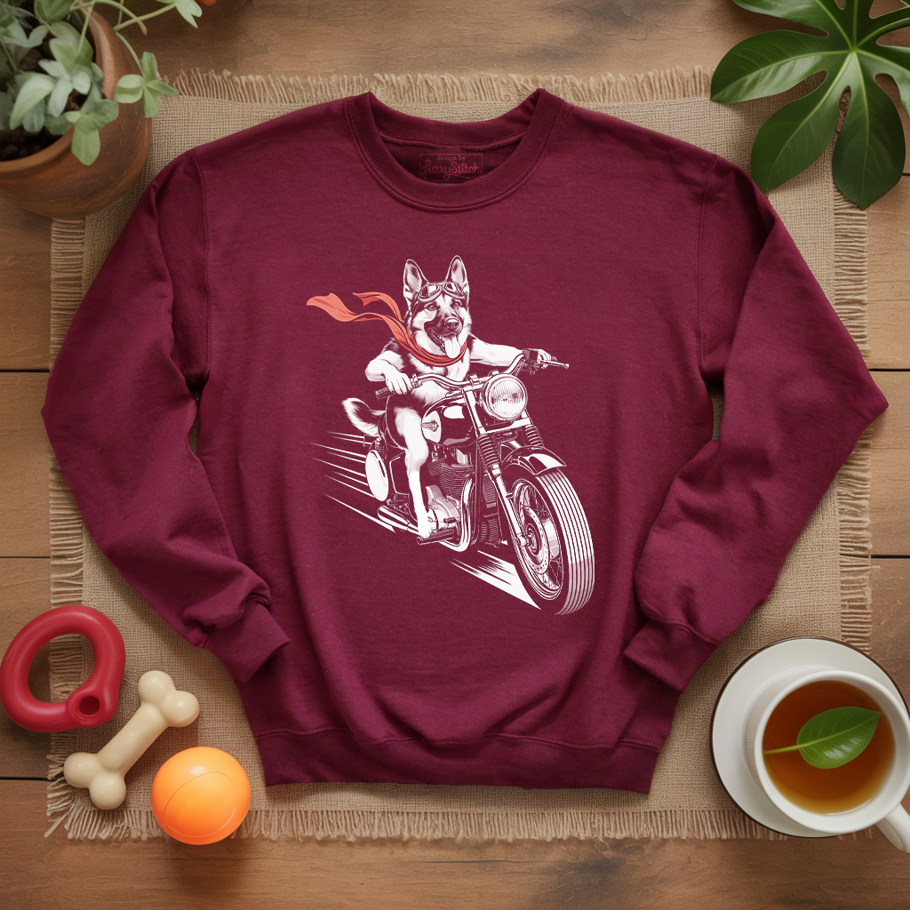 Motorcycle Shepherd Sweatshirt