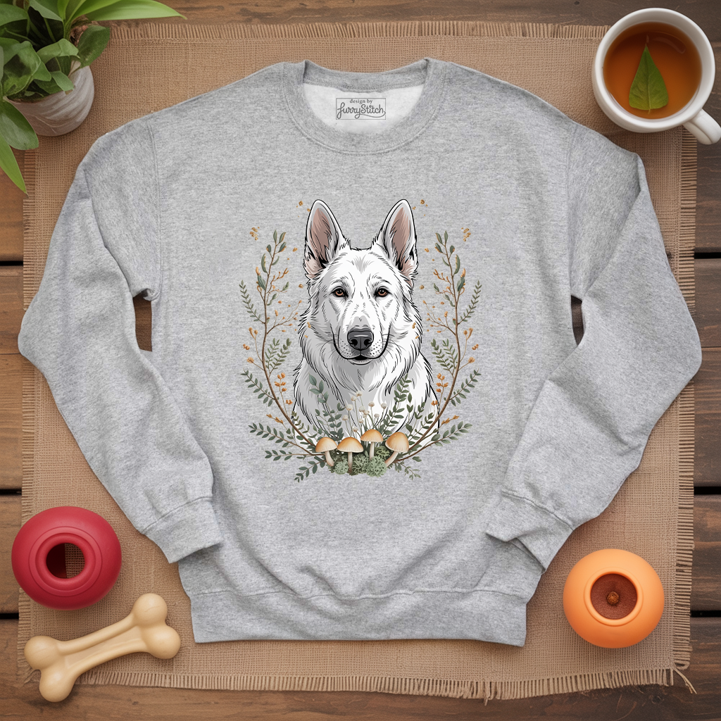 Bohemian White Shepherd Sweatshirt