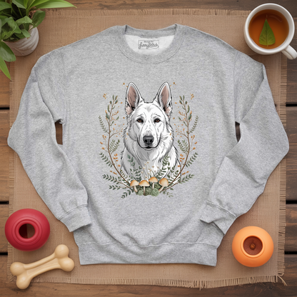 Bohemian White Shepherd Sweatshirt