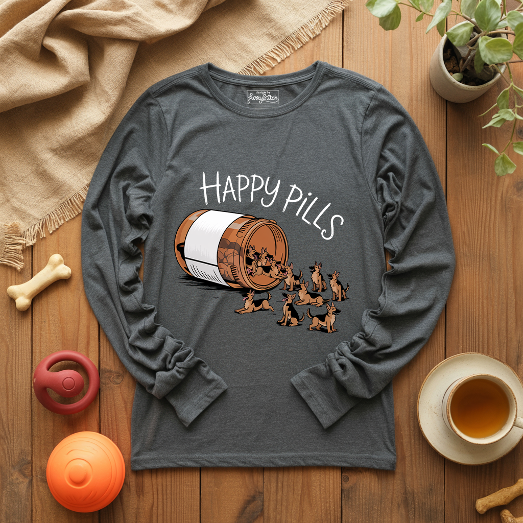 Happy Pills Long Sleeve T-shirt