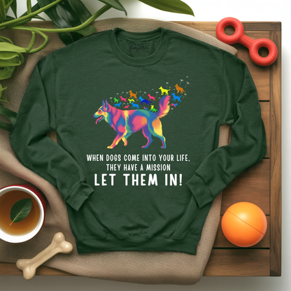 Colorful Shepherd Mission Sweatshirt