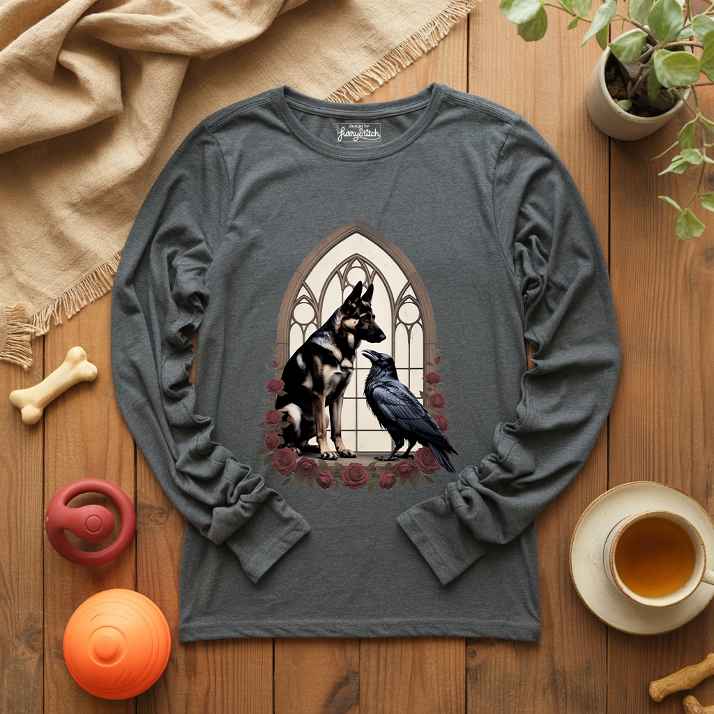 Gothic Shepherd Long Sleeve T-shirt