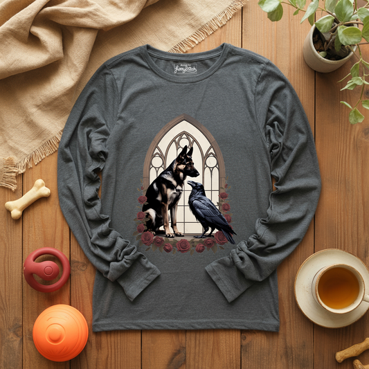 Gothic Shepherd Long Sleeve T-shirt