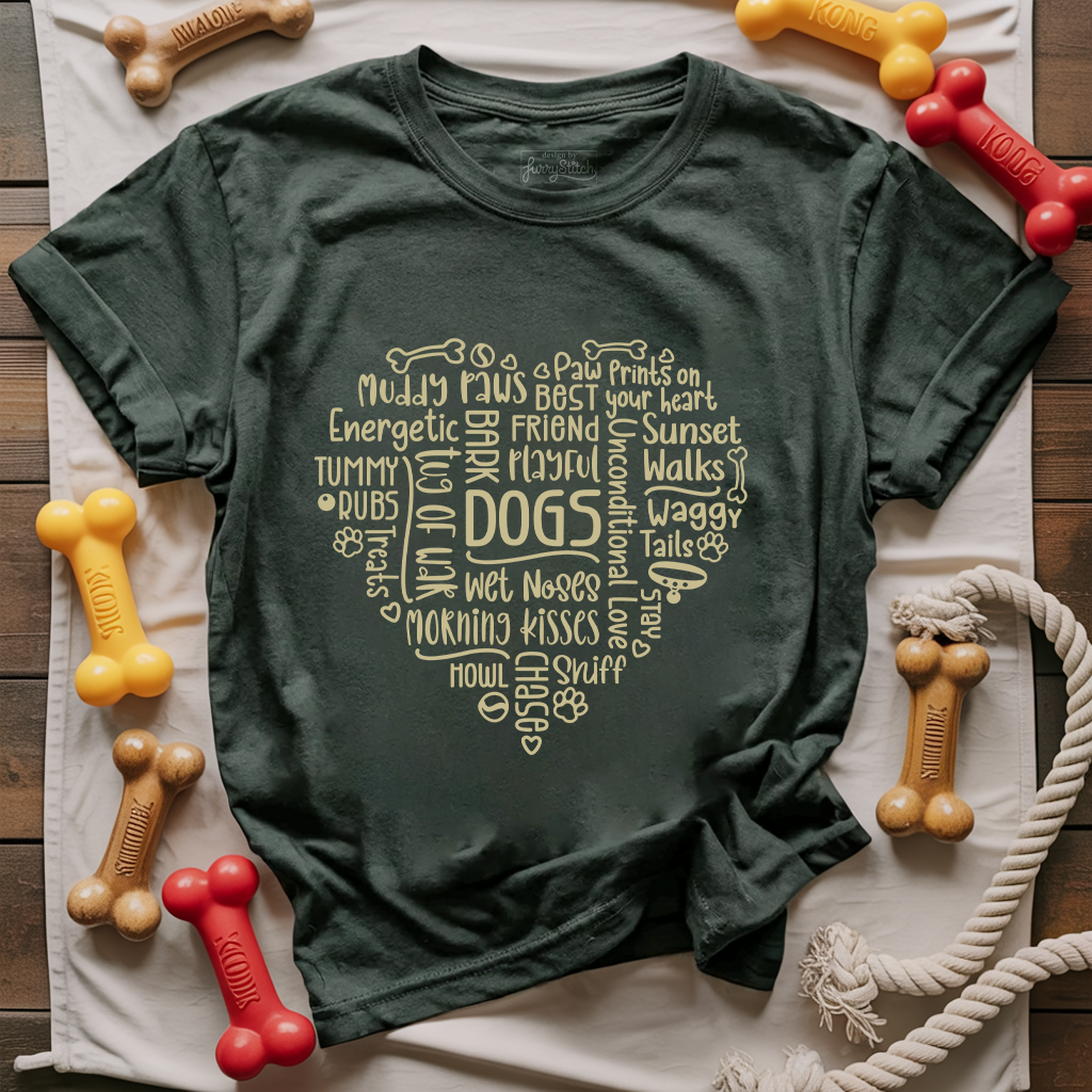 Heart of Dog Love T-shirt