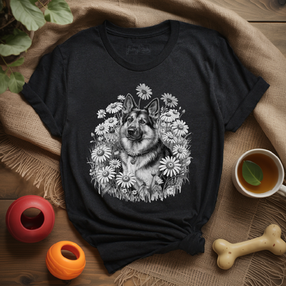 Monochrome Daisy Shepherd T-shirt