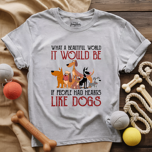 Hearts Like Dogs T-shirt
