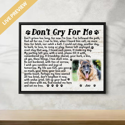 20x16 - Framed Black -Mockup Canvas Ngang