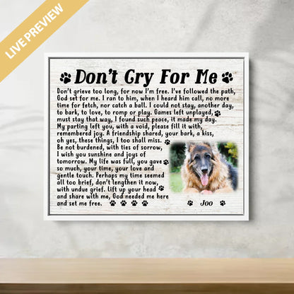 20x16 - Framed White - Mockup Canvas Ngang