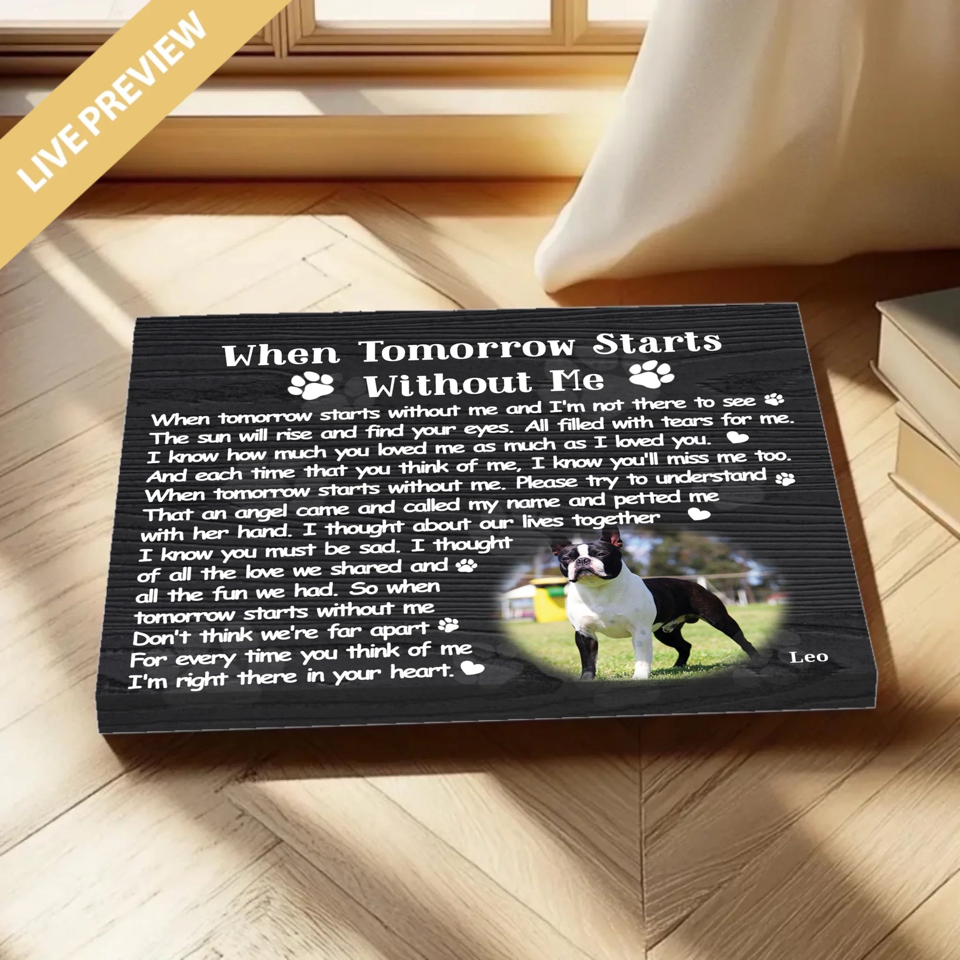 20x16 Mockup Canvas Wrapped - ngang