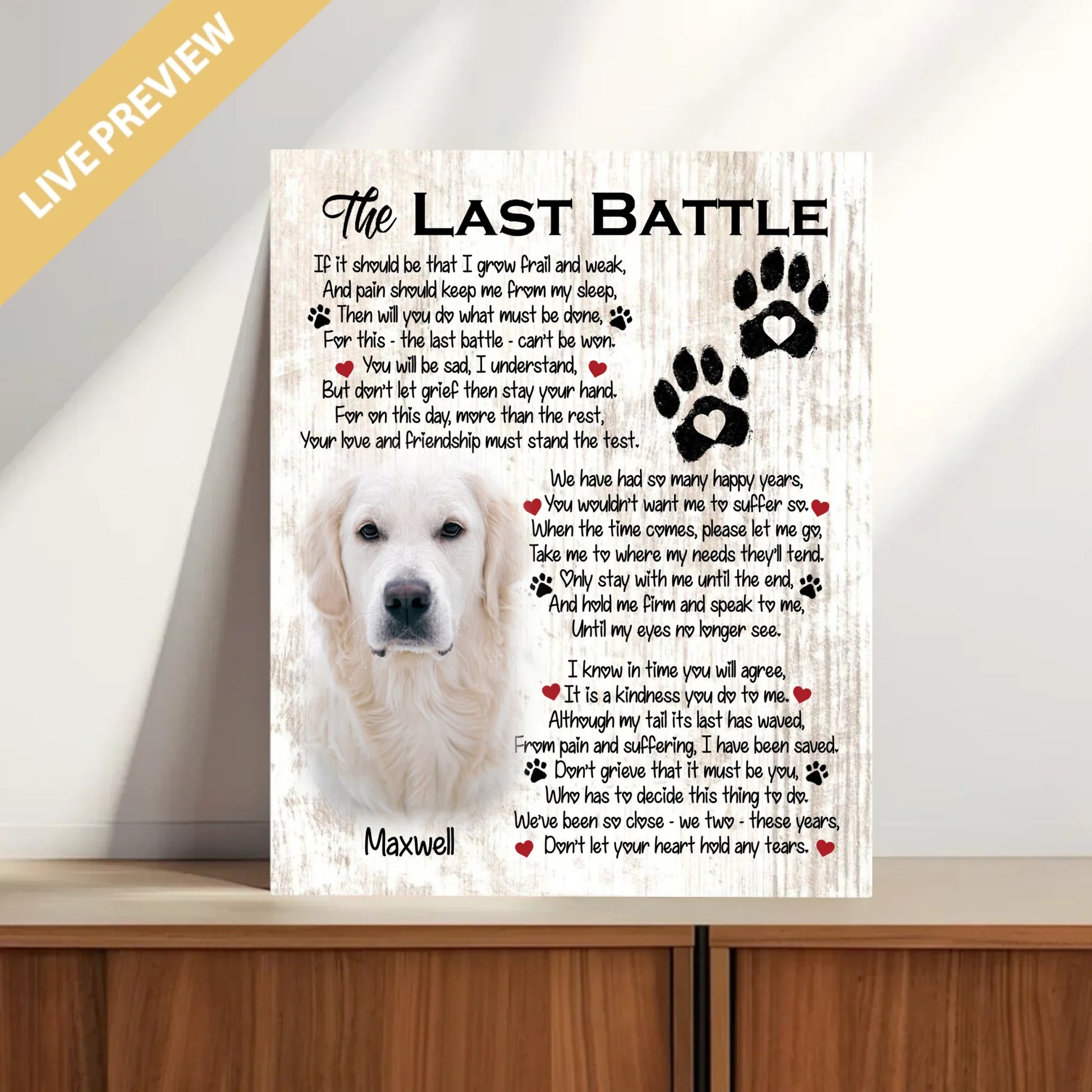 16x20 - Wrapped- Mockup Canvas Dọc 2