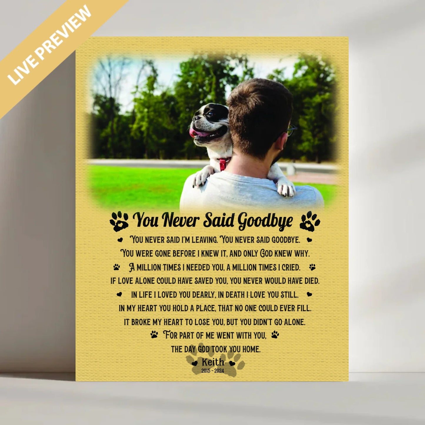 16x20 - Wrapped- Mockup Canvas Doc Bo Vien