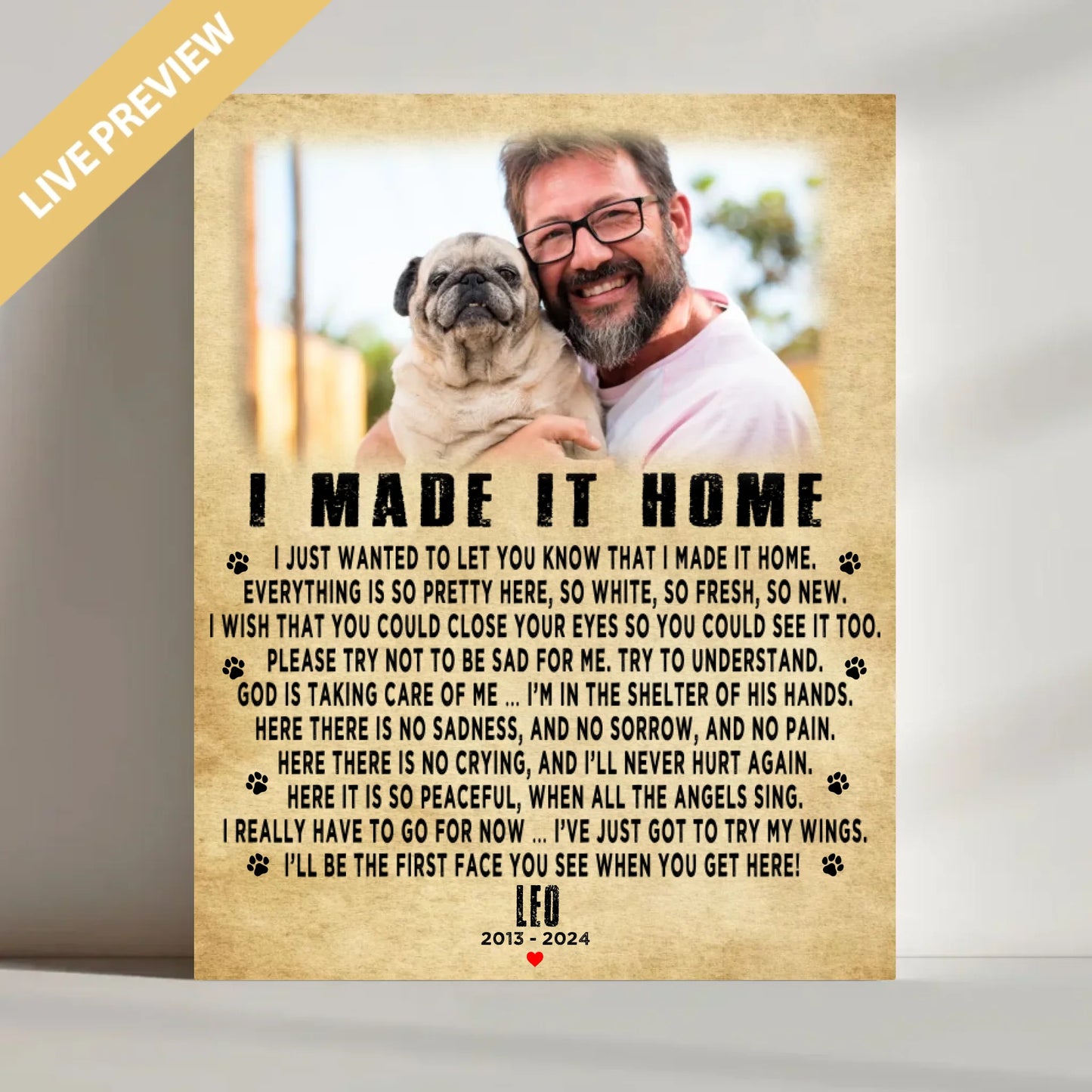 16x20 - Wrapped- Mockup Canvas Doc Bo Vien