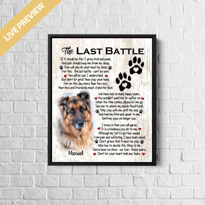 16x20 - Framed Black - Mockup Canvas Dọc