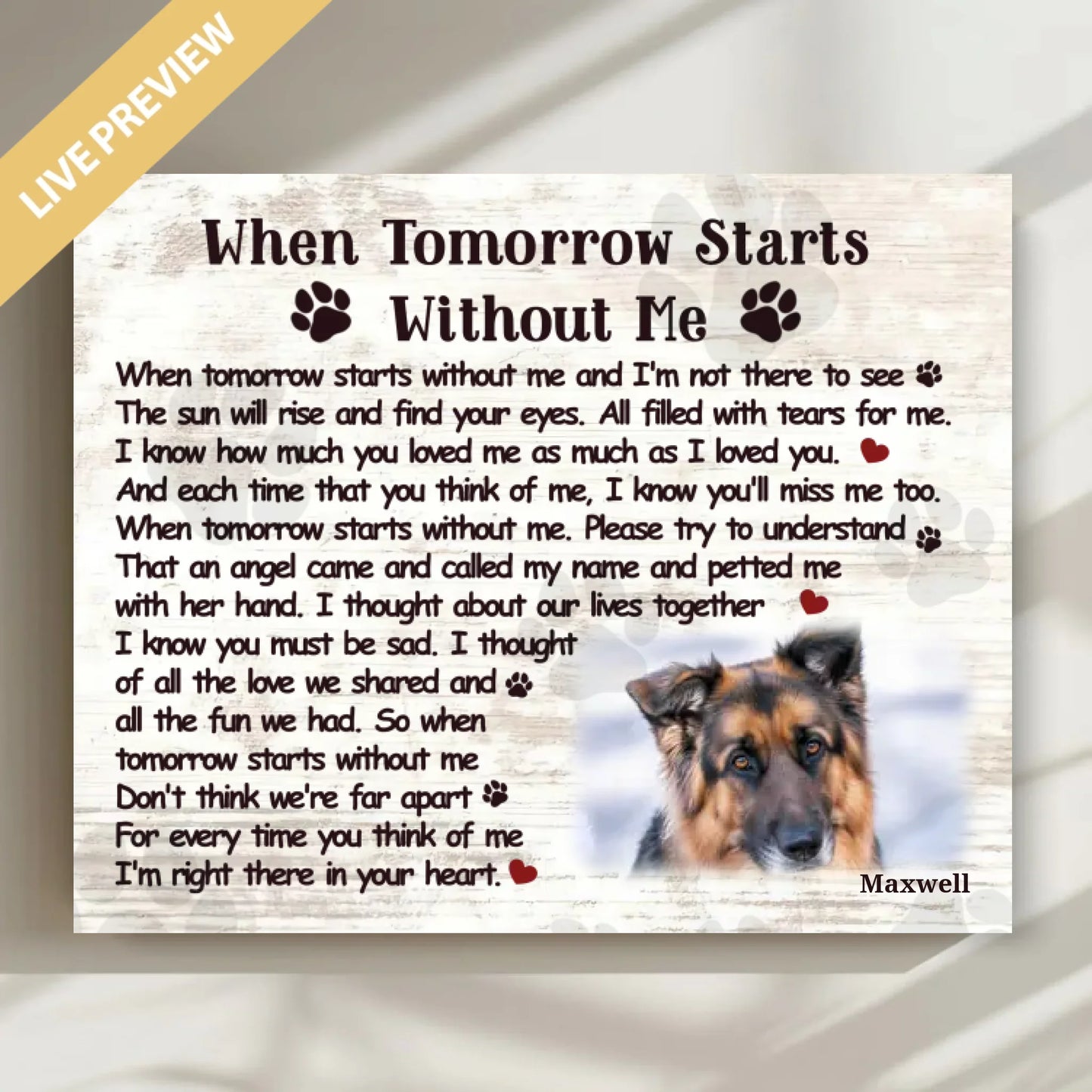 20x16 - Mockup Wrapped Canvas Ngang